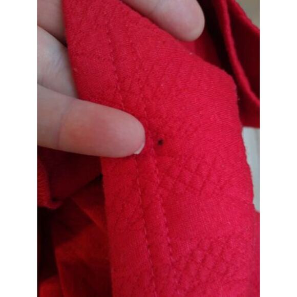 Torrid Textured Knit Skater Dress Red Size 6 - Picture 10 of 11